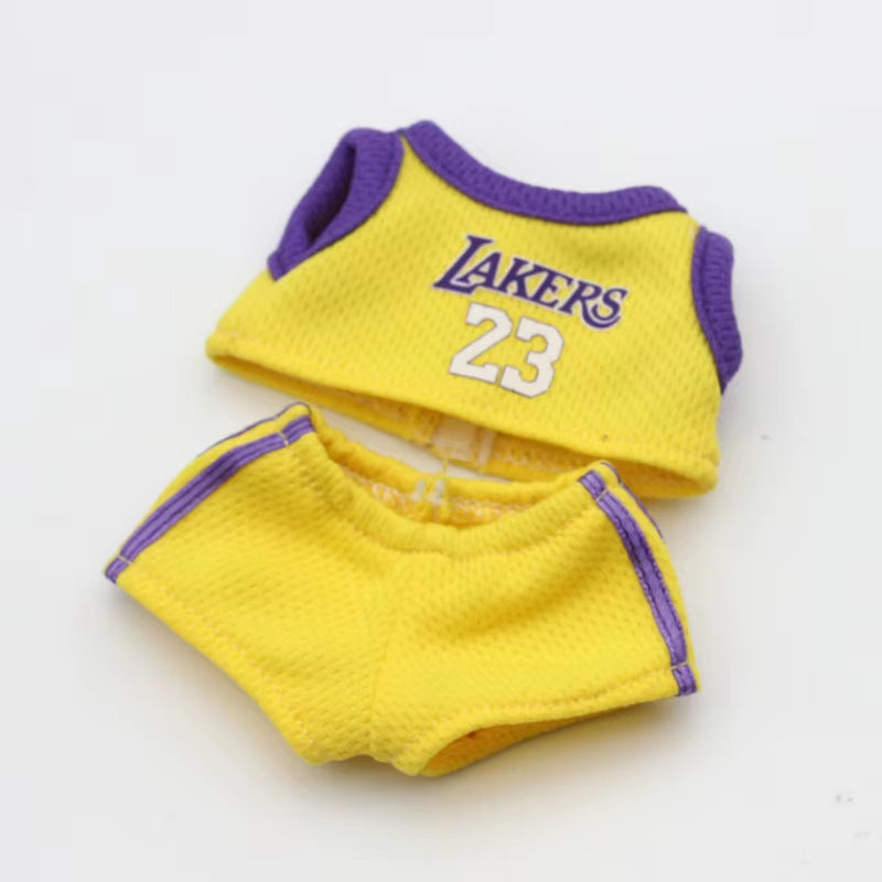 Clothes for Labubu Football and Basketball Uniforms Suitable for V1 V2 V3 Labubu Cute Fashion Set Clothing Outfit Accessory Gift