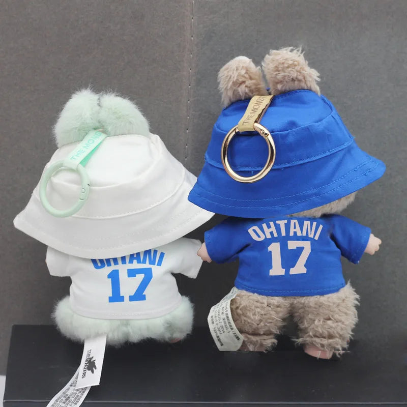 Hot Labubu Doll Clothes Labubu Clothes Sitting Party Number 17 Baseball Set Clothes Children'S Clothes Diy Doll Accessories Gift