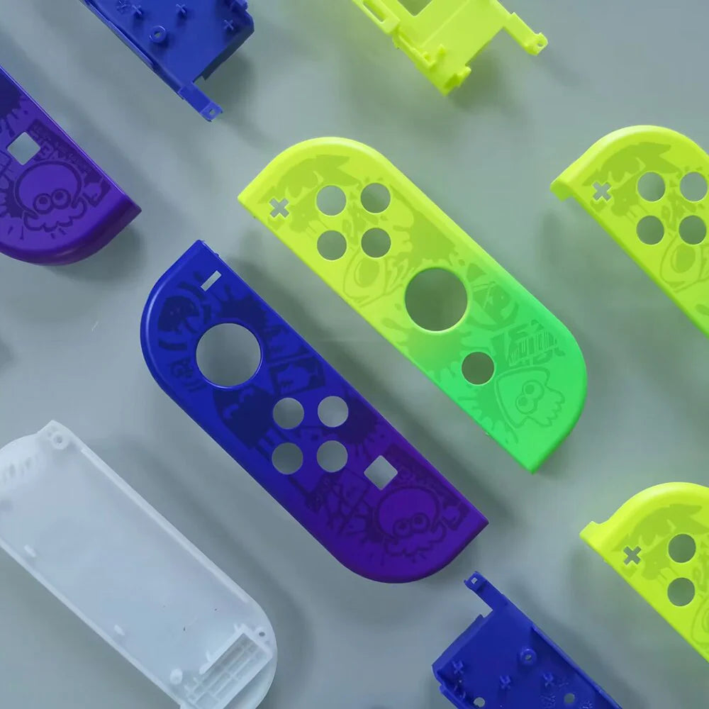 DIY Hard Custom Plastic Housing Cover Case Shell for Nintendo Switch Controller NS Joycon Replacement Parts with Middle Frame