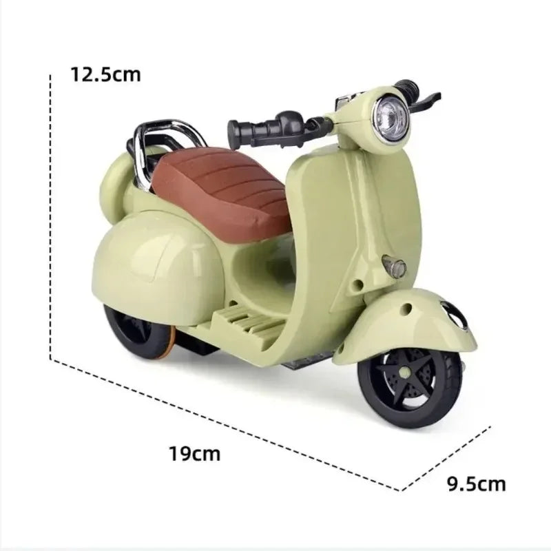 Labubu Doll Mini Electric Motorcycle,Labubu Doll Accessories, Fun Cute Doll Toys,With Lights and Music,Diy Kid Christmas Gift