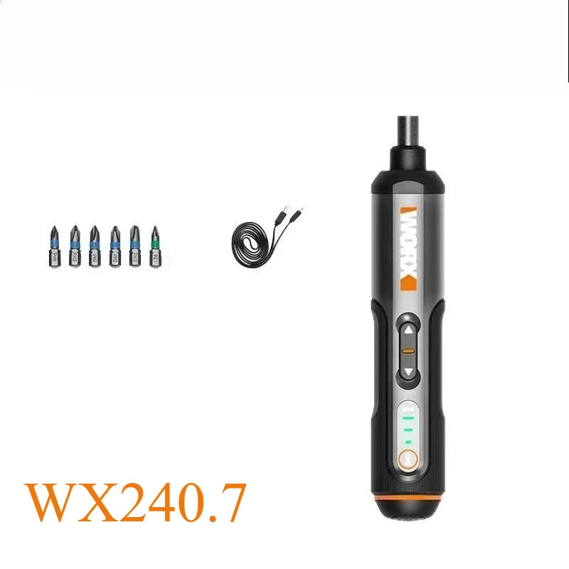 -Mini 4V Electric Screwdriver, WX240, Wireless Electric Screwdriver, USB Handle, Electric Drill Tool WX240.7/WX240/WX242